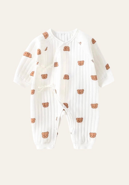 Baby Autumn/Winter Cute Teddy Bears Romper - Bodysuit for Baby Boys&Girls