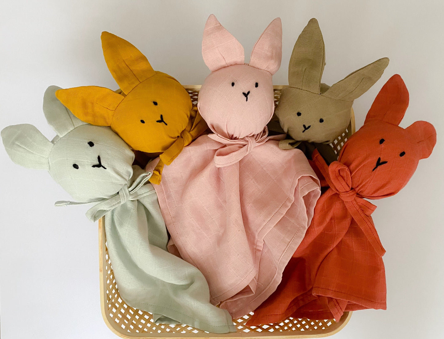 Baby Muslin Bunny Comforter