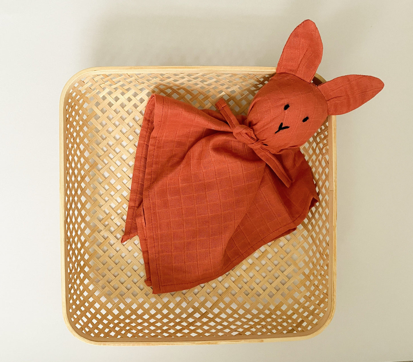 Baby Muslin Bunny Comforter