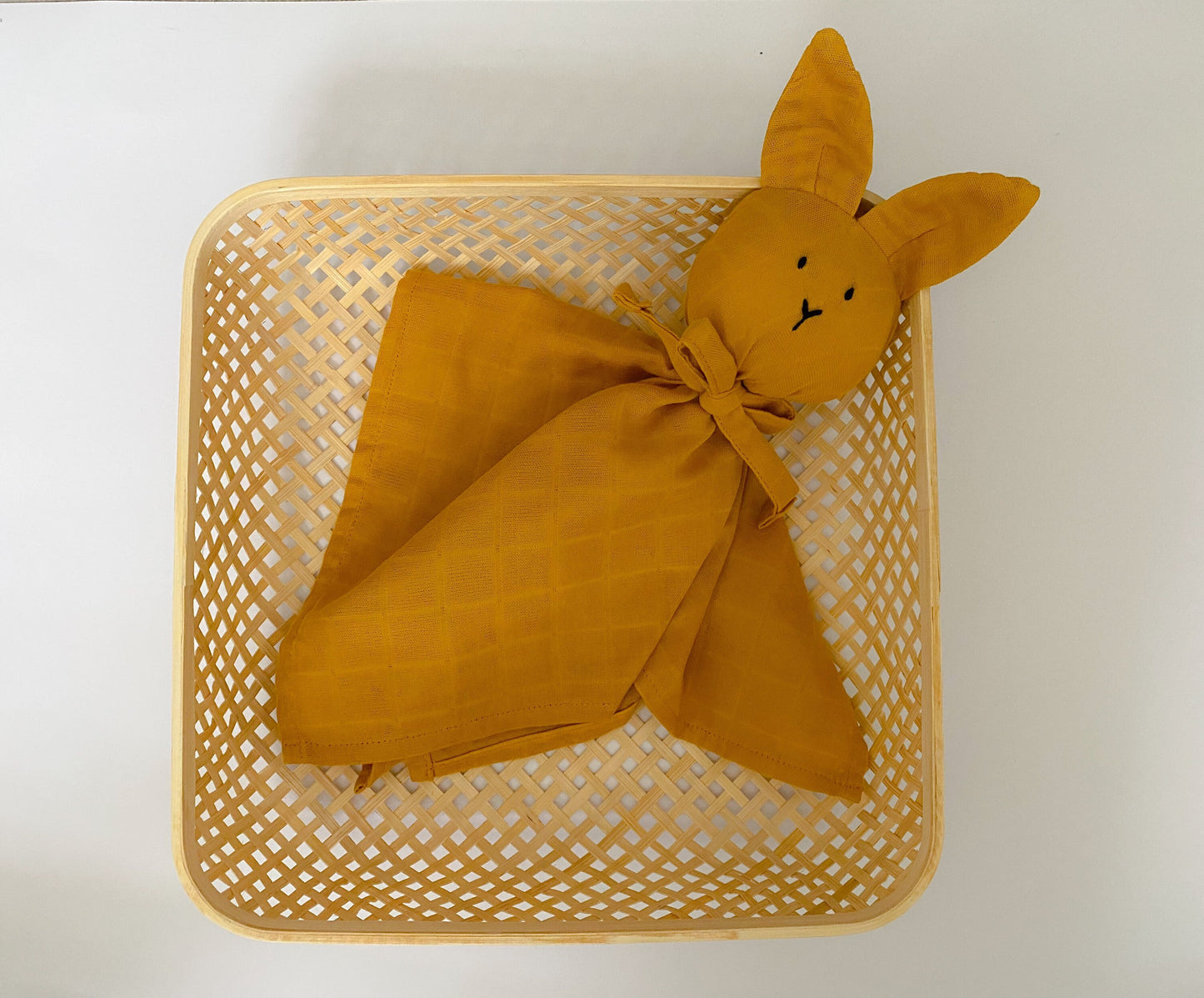 Baby Muslin Bunny Comforter