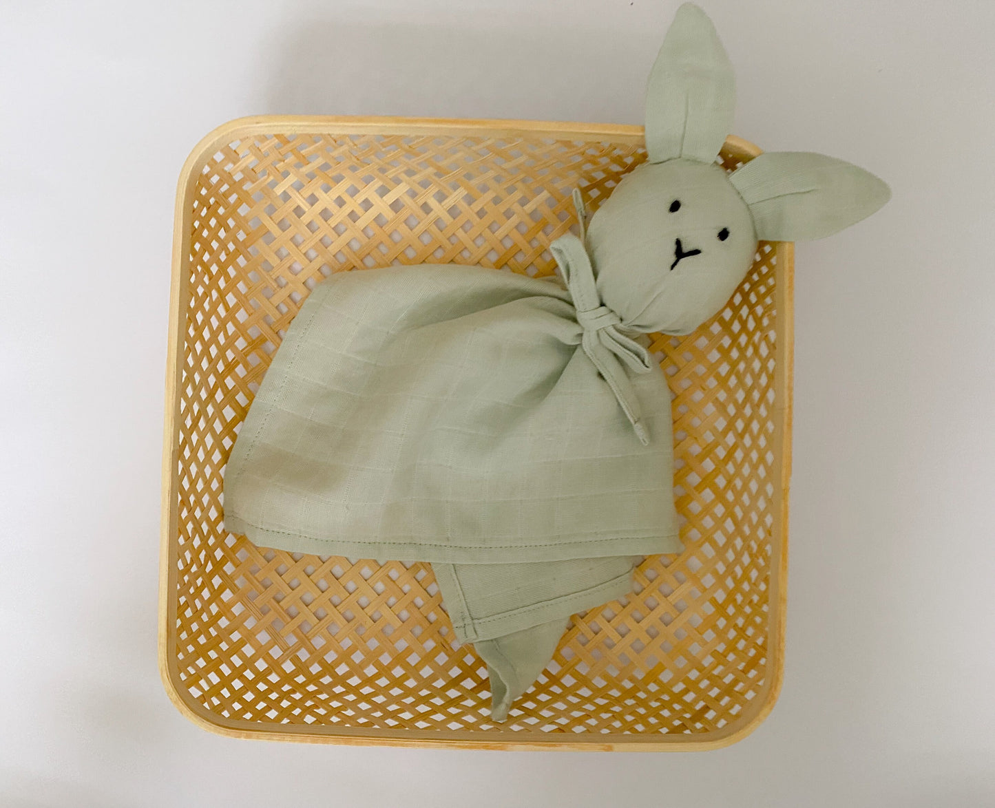 Baby Muslin Bunny Comforter