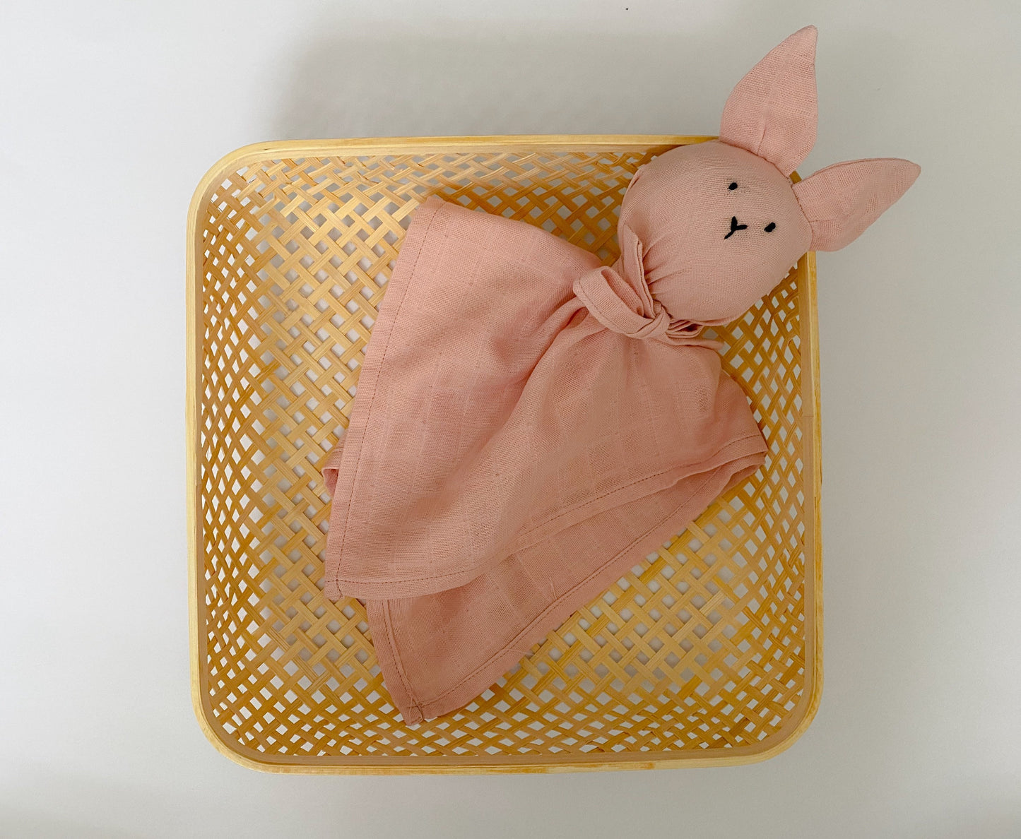 Baby Muslin Bunny Comforter