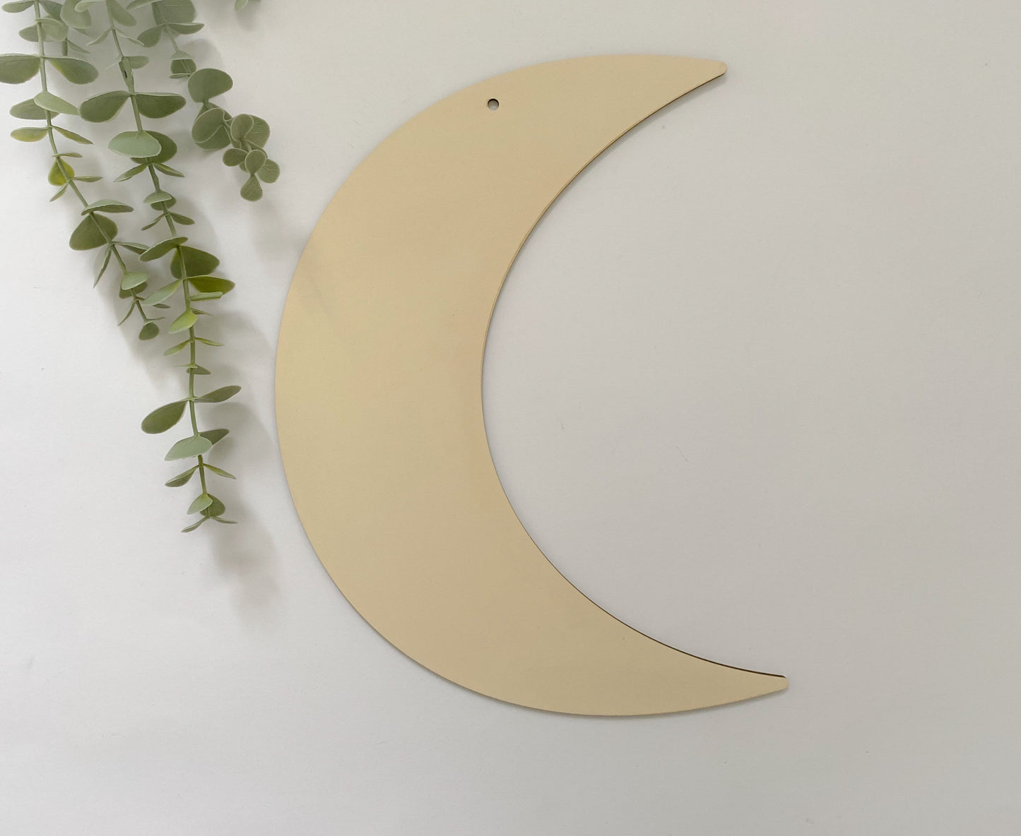 Wooden Moon Wall Decor| Boho Style Nursery Wall Shelf Decor