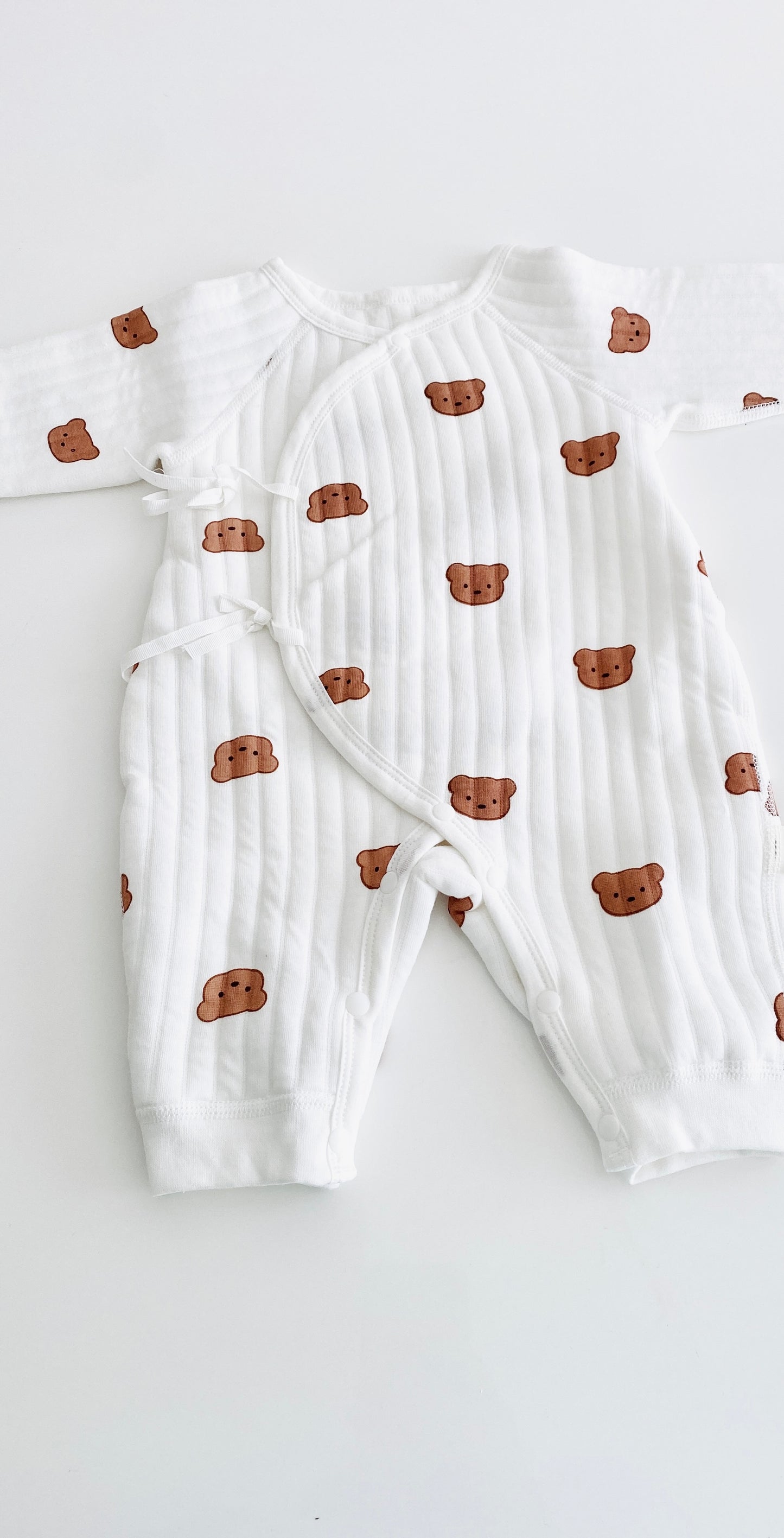 Baby Autumn/Winter Cute Teddy Bears Romper - Personalised Bodysuit for Baby Boys&Girls