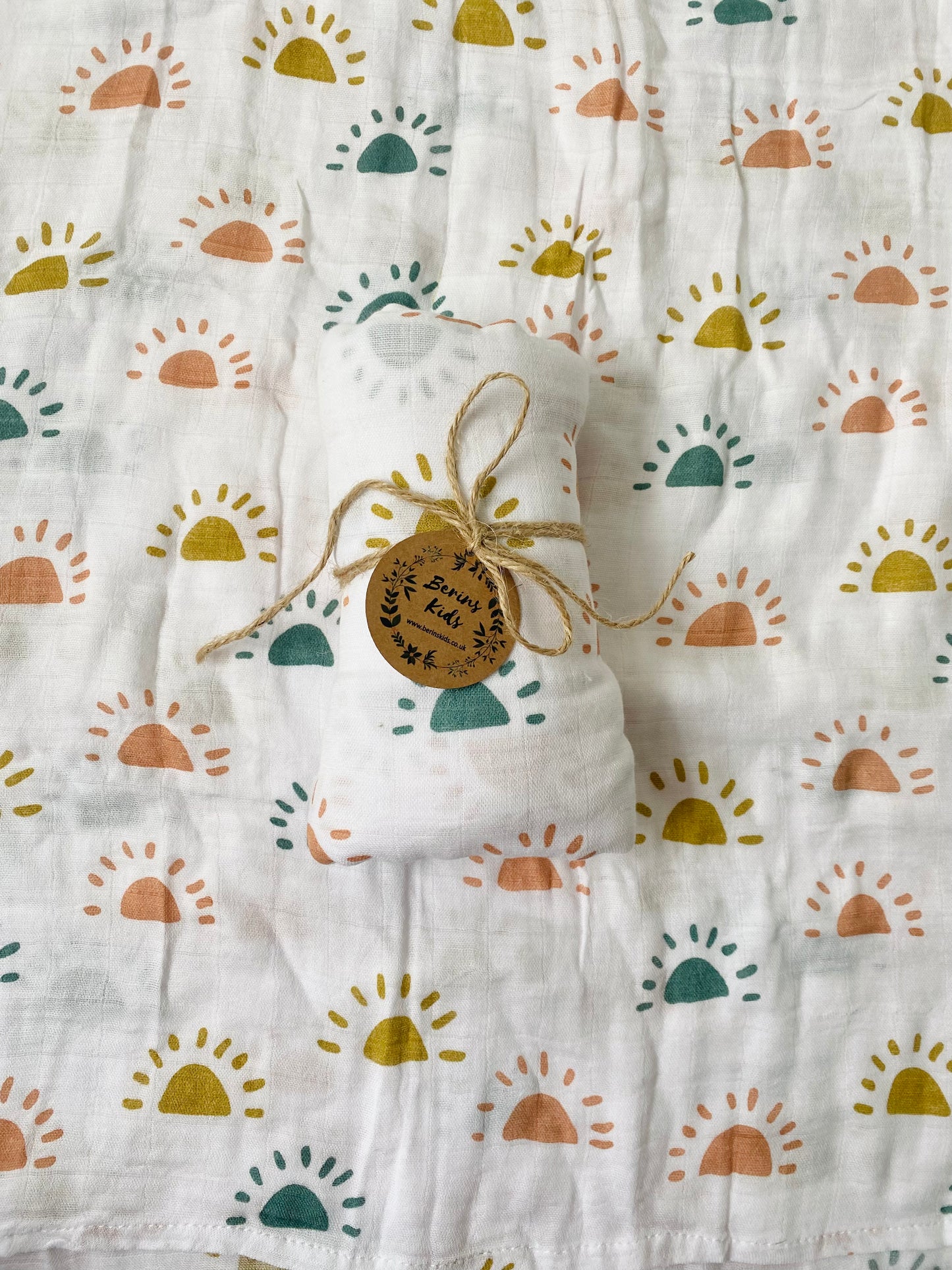 Muslin Swaddle Blanket | Receiving Blanket 100% Cotton Large(100x100cm)