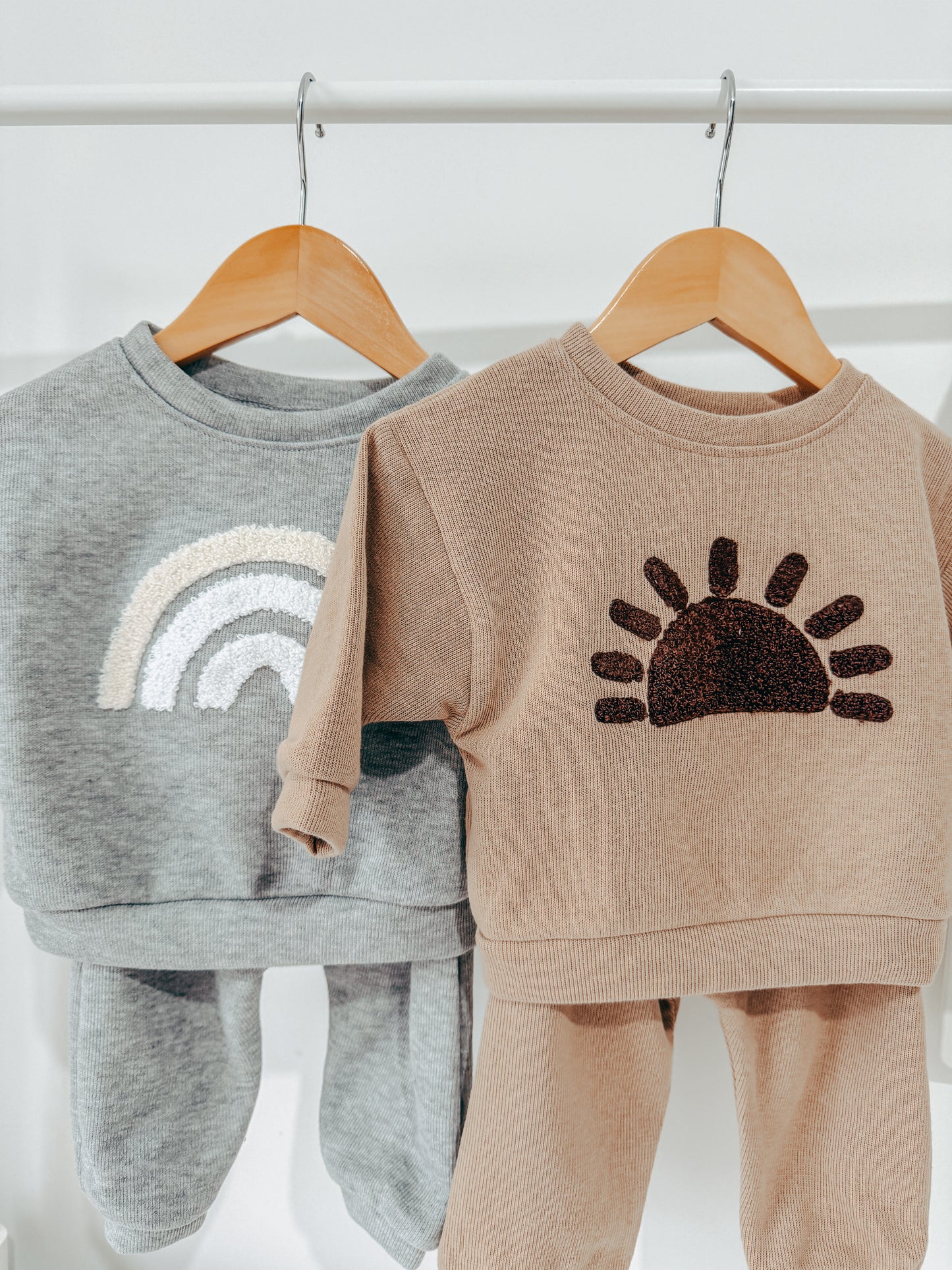 Baby/Toddler Khaki Sun Tracksuit Set (2 pcs)