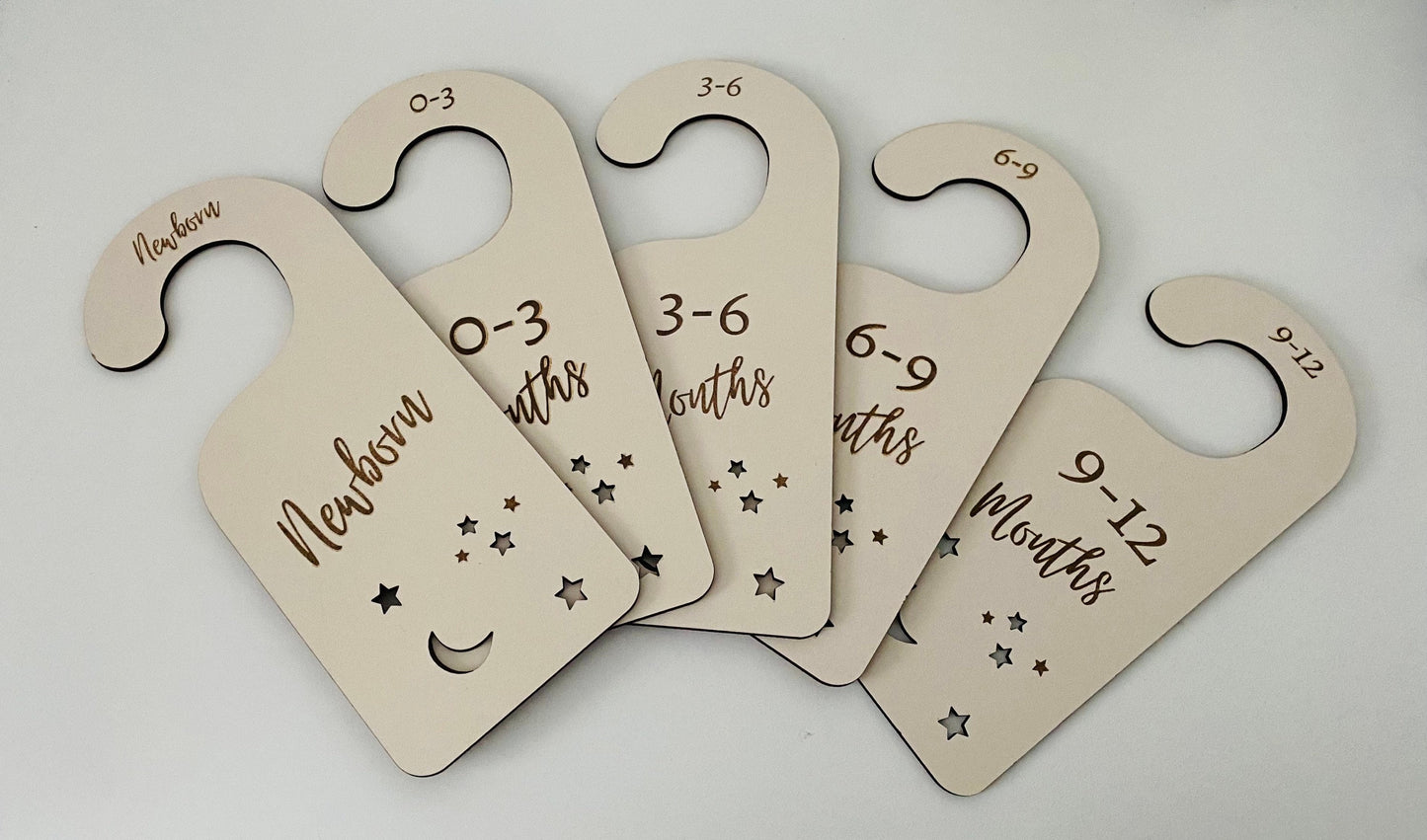 Baby Nursery Closet Dividers set of 5