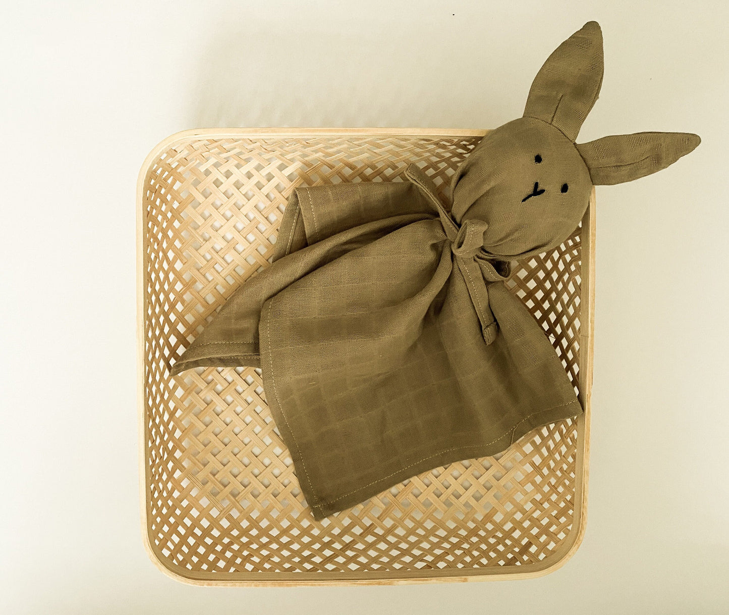 Baby Muslin Bunny Comforter