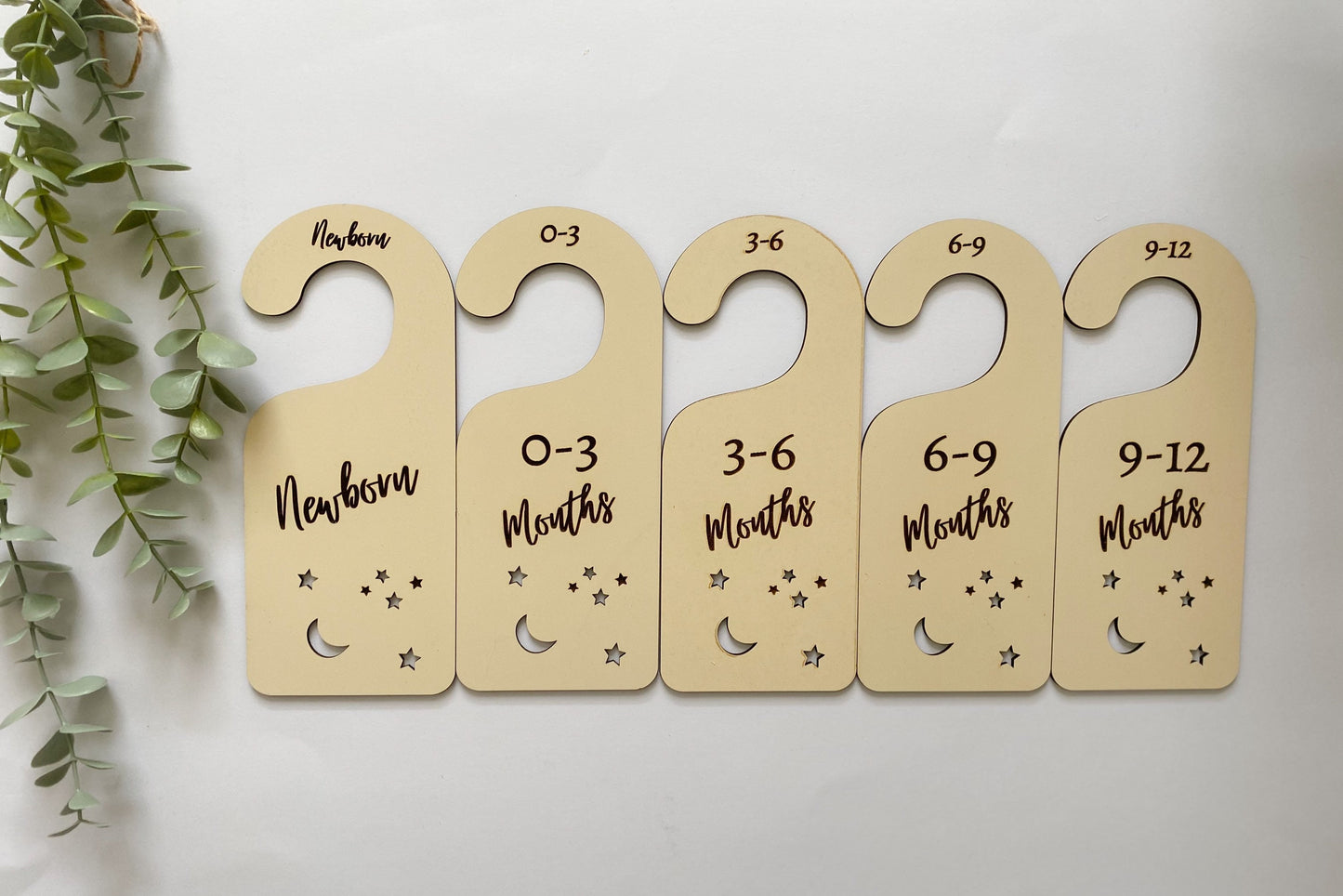 Baby Nursery Closet Dividers set of 5