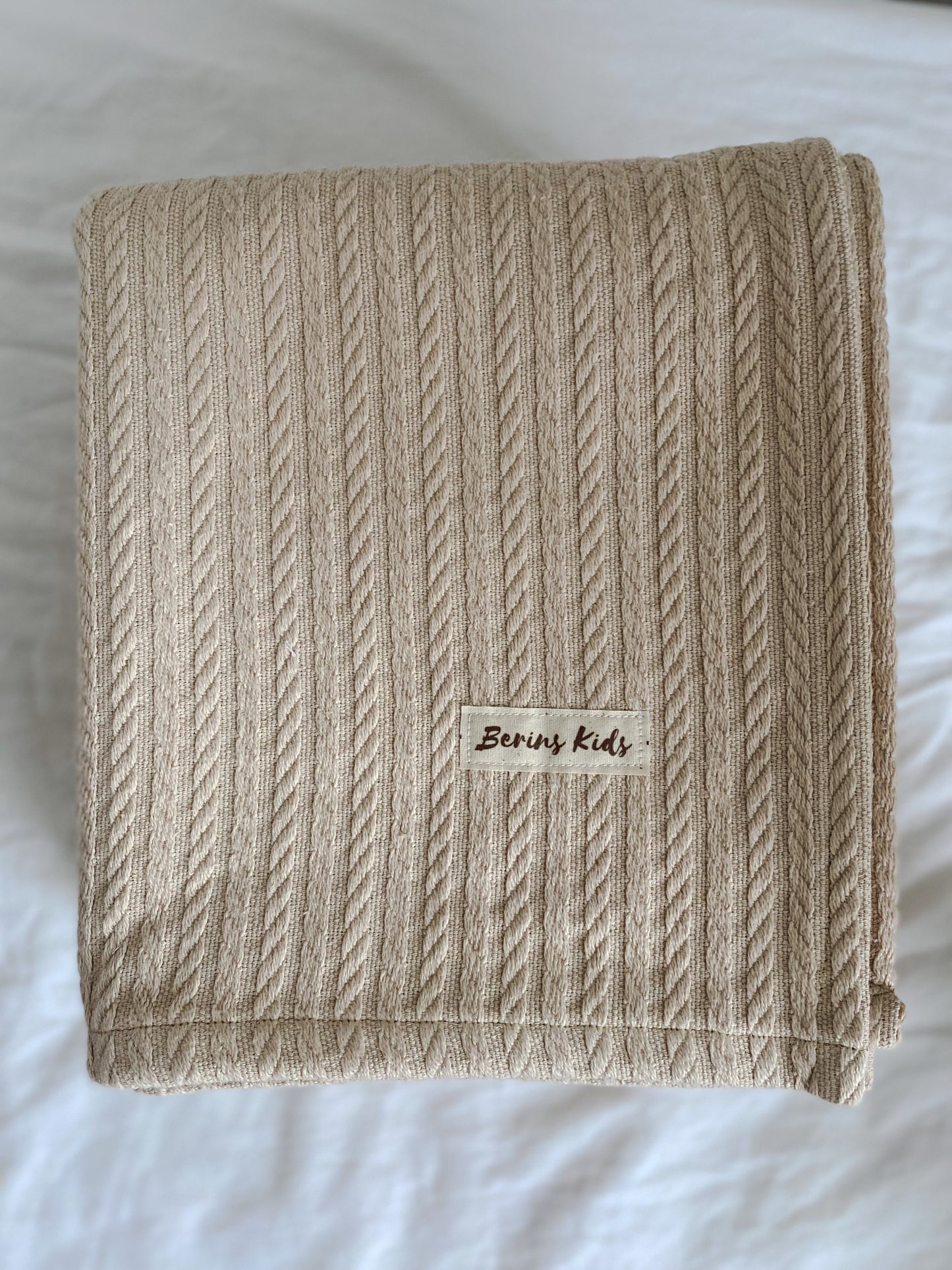 Cotton Knitted Blanket 100x110cm| Blanket for Buggy,Pram,Nap time