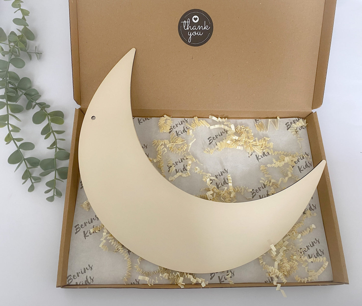 Wooden Moon Wall Decor| Boho Style Nursery Wall Shelf Decor