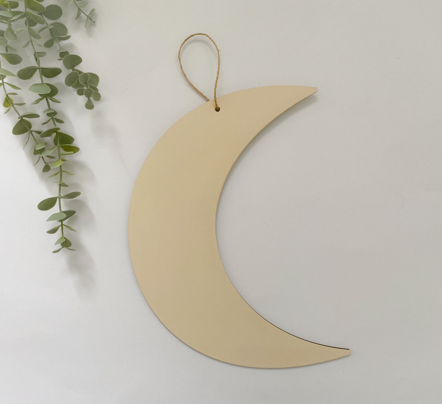 Wooden Moon Wall Decor| Boho Style Nursery Wall Shelf Decor