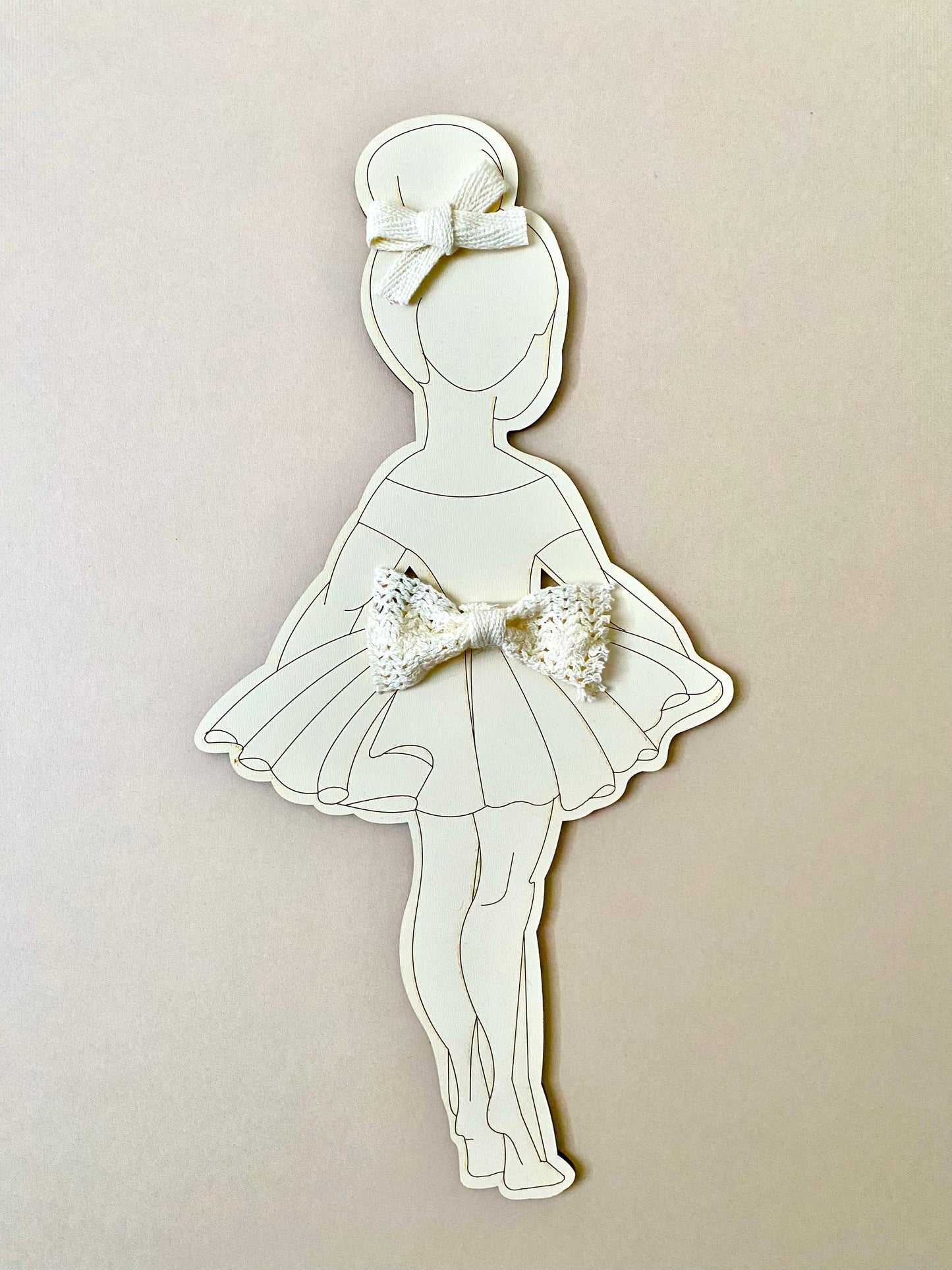 Wooden Fairy Wall Decor, Ballerina Nursery Wall Decor, Girls Room Decor