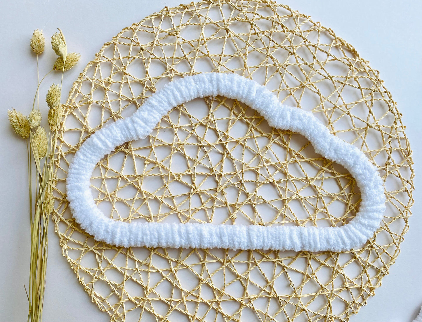 Fluffy Cloud Set of 3 Wall Decor| Boho Style Nursery Wall Shelf Decor