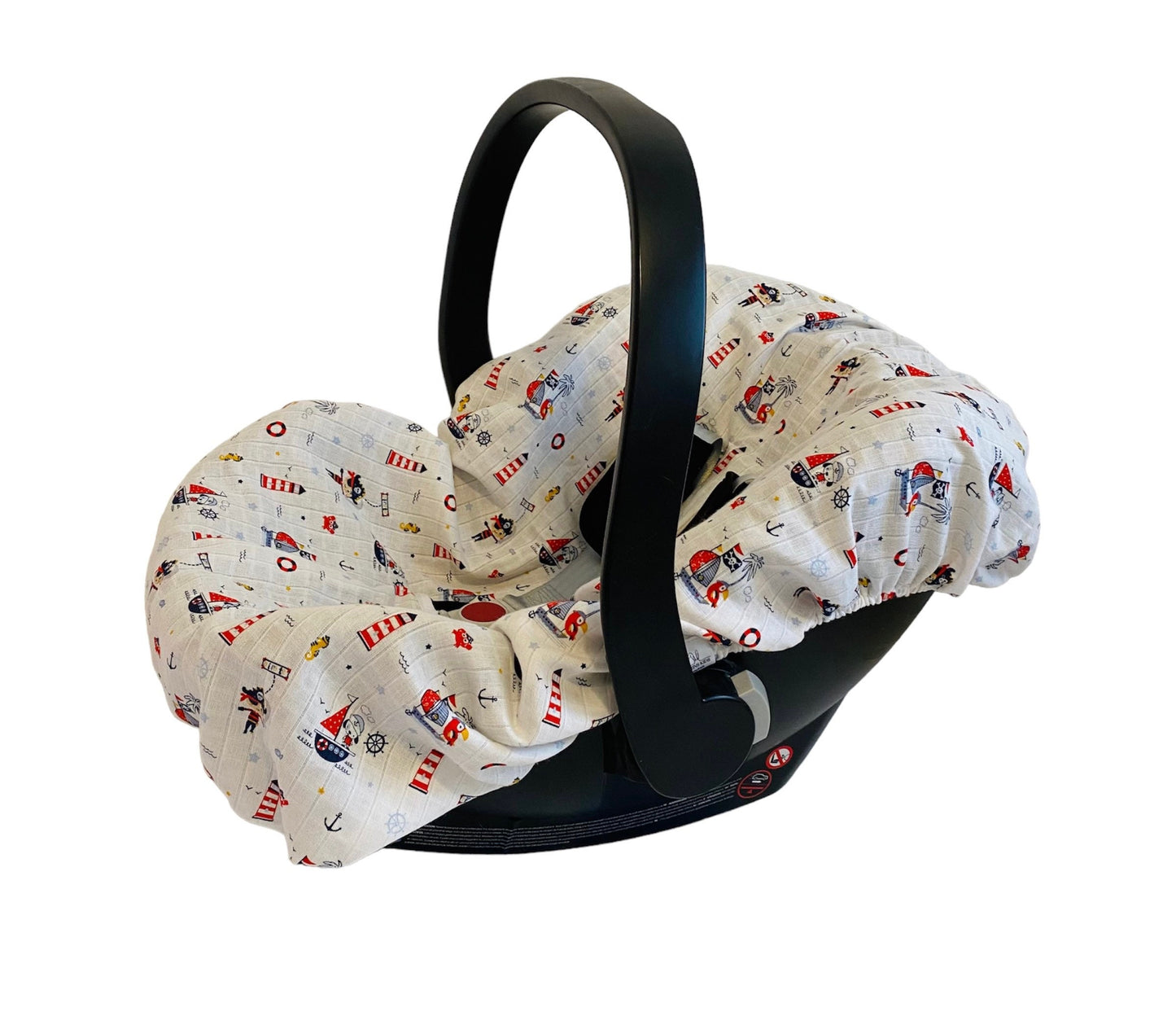 Baby Car Seat Protector | Infant Muslin Car Seat Liner